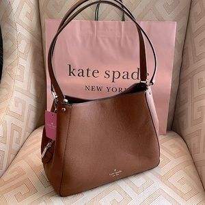 NWT Kate Spade Medium Triple Compartment Shoulder Bag Leila